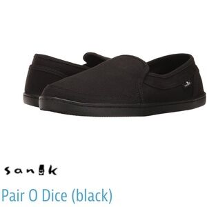 Sanuk Pair O Dice Black New
